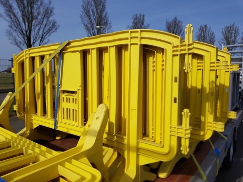 Dranghek 2m kunststof